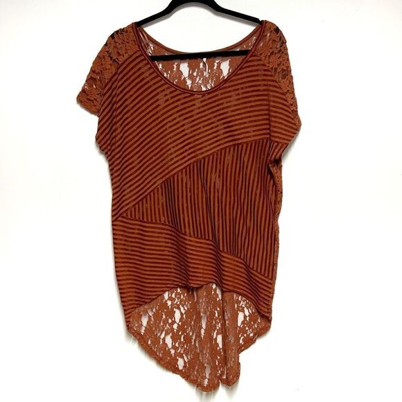 Free People Daydream Hi Low Laced Tunic
Burnt Orange Sz S - Picture 2 of 4